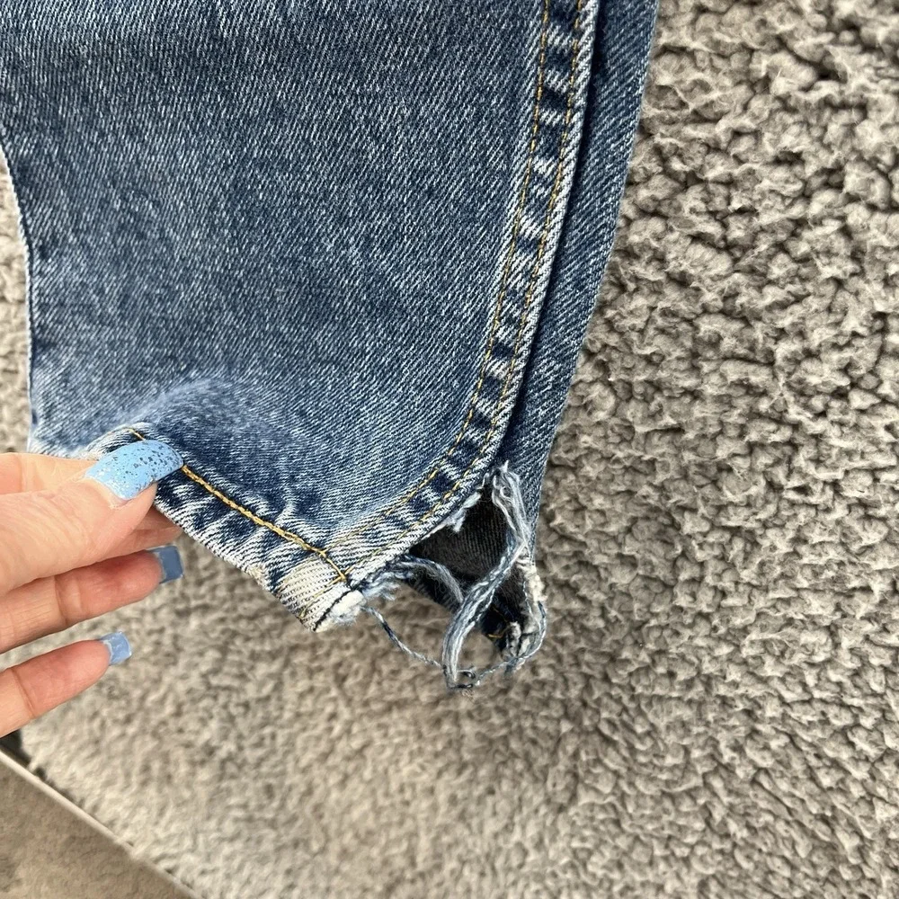 VTG 90s Levis 550 Jeans Mens Measures 28X33 Blue Relaxed Taper‎ USA Denim